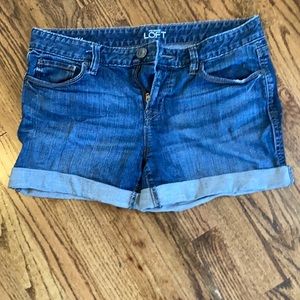Loft size 27/4 Jean shorts